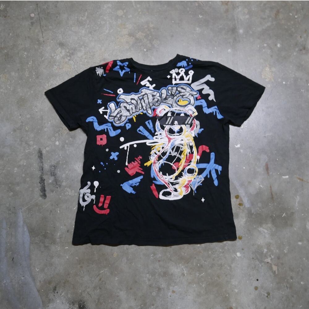 Southpole Colorful Graphic Tee Mens Size M